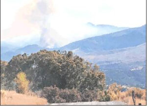 Crews battle Cow Creek Fire