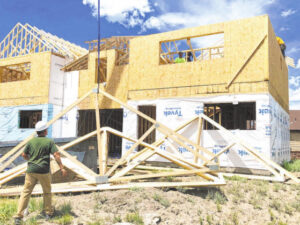 Habitat homes start taking shape