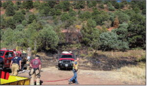 Probe ongoing into wildfire in popular camping area